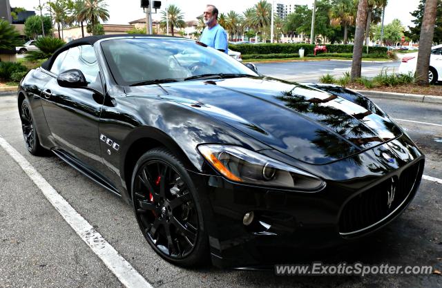 Maserati GranCabrio spotted in Doctor Phillips, Florida