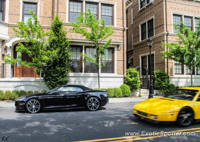 Aston Martin DBS spotted in Greenwich, Connecticut