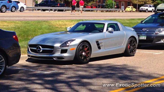 Mercedes SLS AMG spotted in Littleton, Colorado