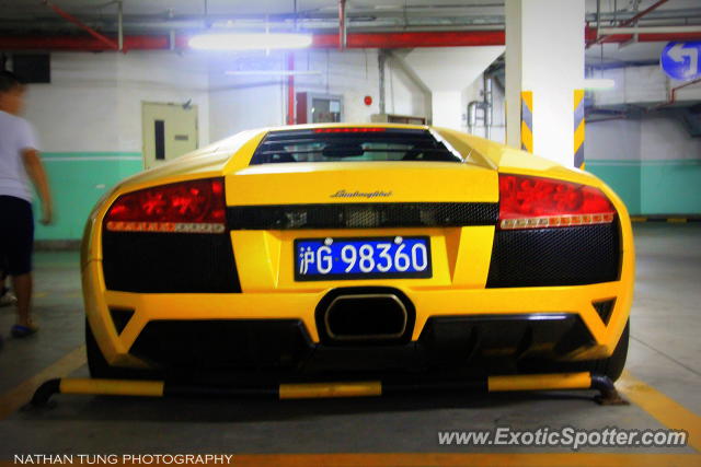 Lamborghini Murcielago spotted in Shanghai, China