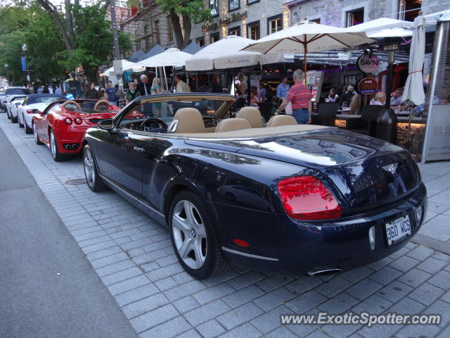 Bentley Continental spotted in Québec, Canada