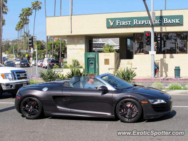 Audi R8 spotted in Newport Beach, California