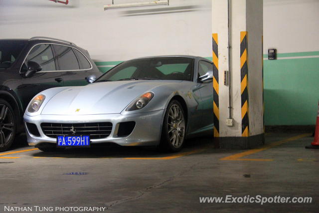 Ferrari 599GTB spotted in Shanghai, China