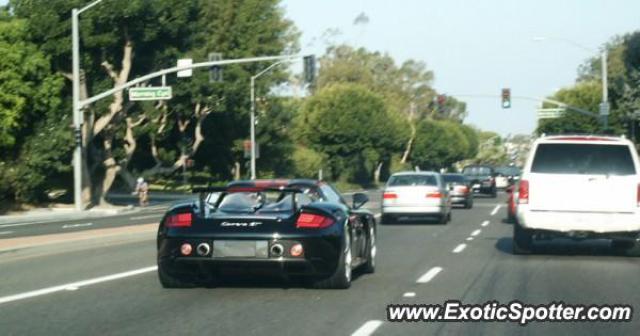 Porsche Carrera GT spotted in PCH, California