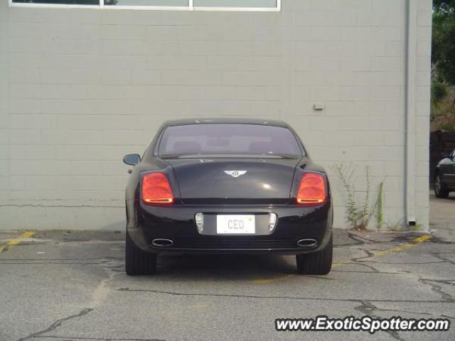 Bentley Arnage spotted in Boston, Massachusetts