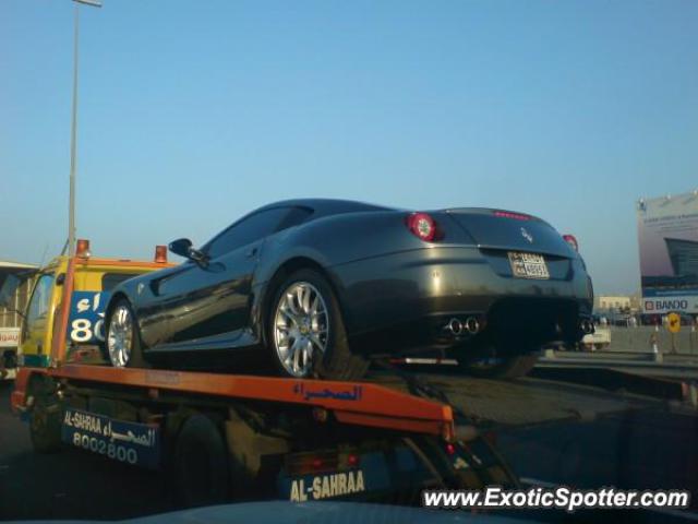 Ferrari 599GTB spotted in Dubai, United Arab Emirates