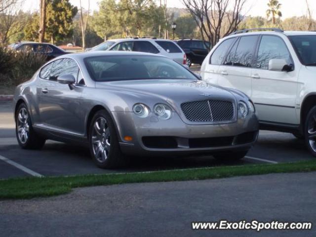 Bentley Continental spotted in San Diego, California