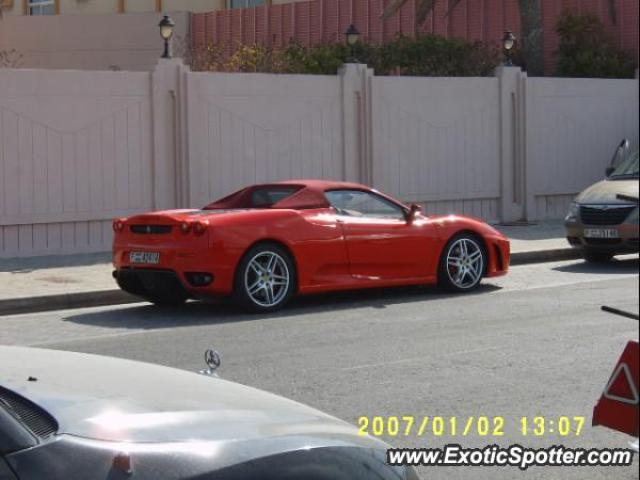 Ferrari F430 spotted in Dubai, United Arab Emirates