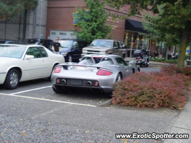 Porsche Carrera GT spotted in West Linn, Oregon