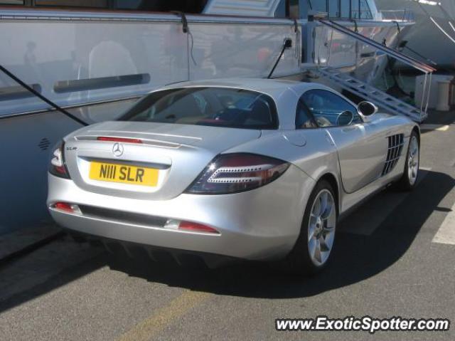 Mercedes SLR spotted in Saint Tropez, France