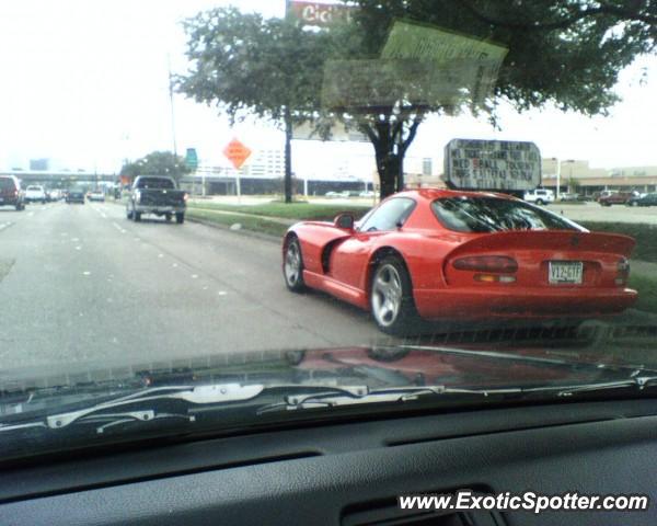 Dodge Viper spotted in Houston, Texas