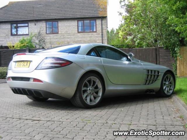 Mercedes SLR spotted in South Cerney, United Kingdom