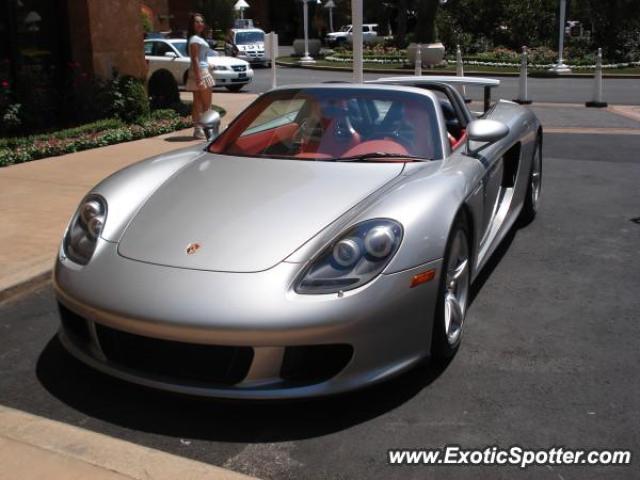 Porsche Carrera GT spotted in Las Vegas, Nevada