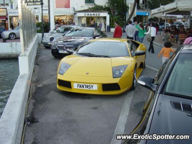 Lamborghini Murcielago spotted in Puerto banus, Spain