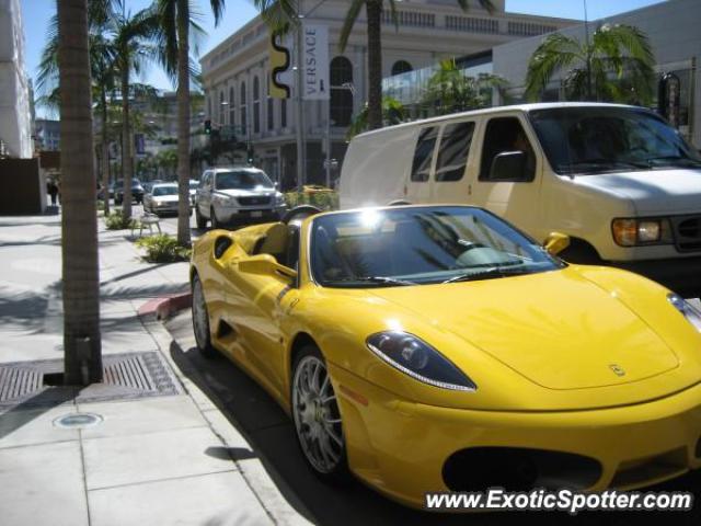 Ferrari F430 spotted in Beverly hills, California