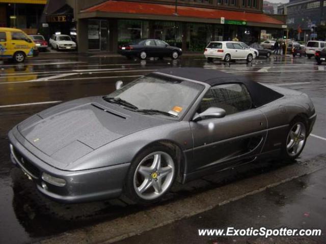 Ferrari F355 spotted in Wellington, New Zealand