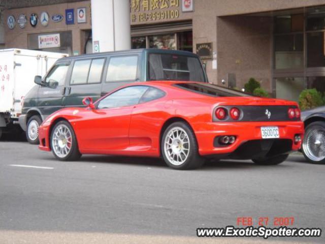 Ferrari 360 Modena spotted in Taipei, Taiwan