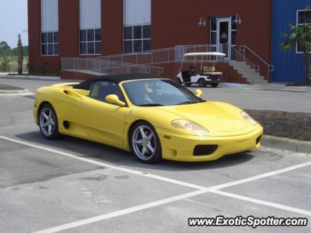 Ferrari 360 Modena spotted in Destin, Florida