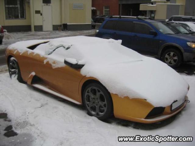 Lamborghini Murcielago spotted in Moscow, Russia