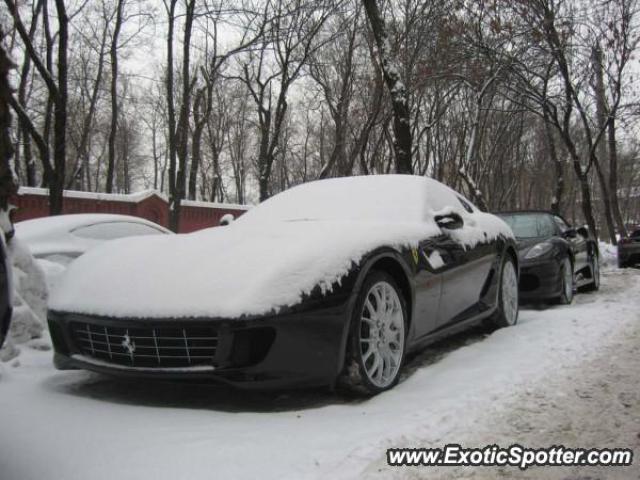 Ferrari 599GTB spotted in Moscow, Russia