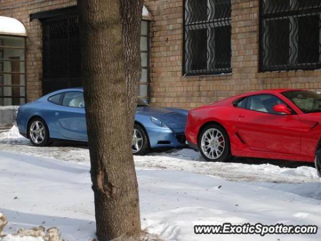 Ferrari 612 spotted in Moscow, Russia