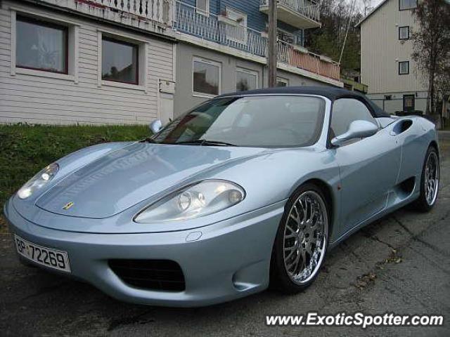 Ferrari 360 Modena spotted in Asker, Norway