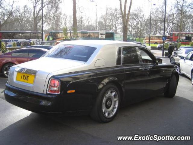 Rolls Royce Phantom spotted in London, United Kingdom