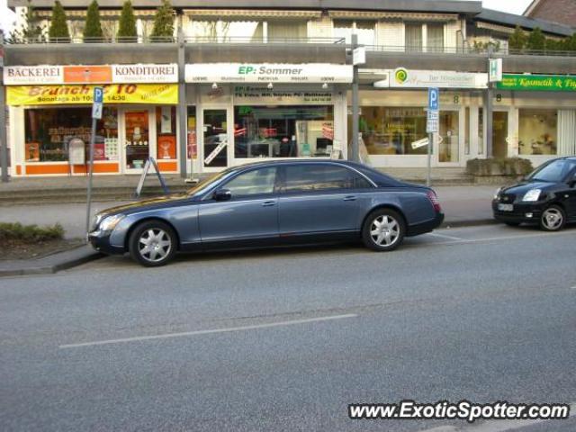 Mercedes Maybach spotted in Hamburg, Germany