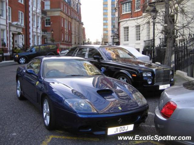 Ferrari 575M spotted in London, United Kingdom