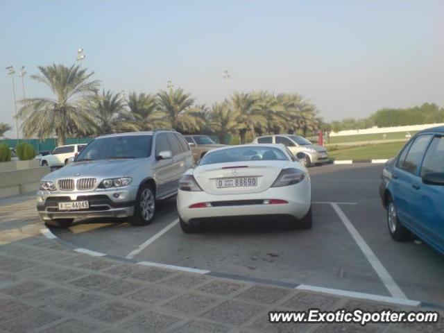 Mercedes SLR spotted in Dubai, United Arab Emirates