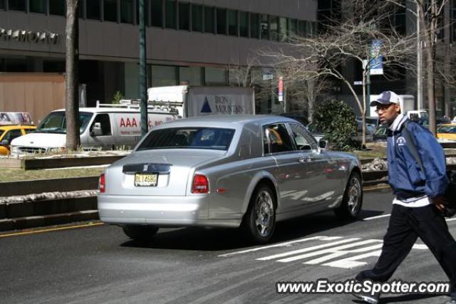 Rolls Royce Phantom spotted in New York Manhatten, New York