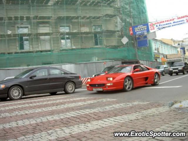 Ferrari F355 spotted in Moscow, Russia