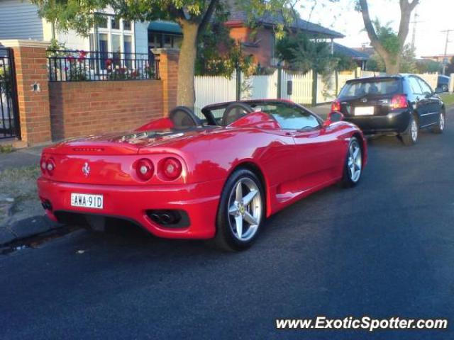 Ferrari 360 Modena spotted in Melbourne, Australia