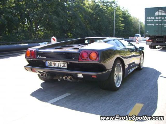 Lamborghini Diablo spotted in Hamburg, Germany