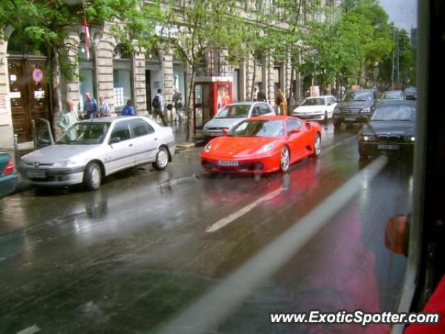 Ferrari F430 spotted in Budapest, Hungary