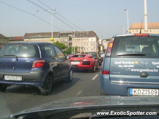 Lamborghini Murcielago spotted in Budapest, Hungary