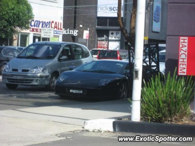 Lamborghini Murcielago spotted in Sydney, Australia