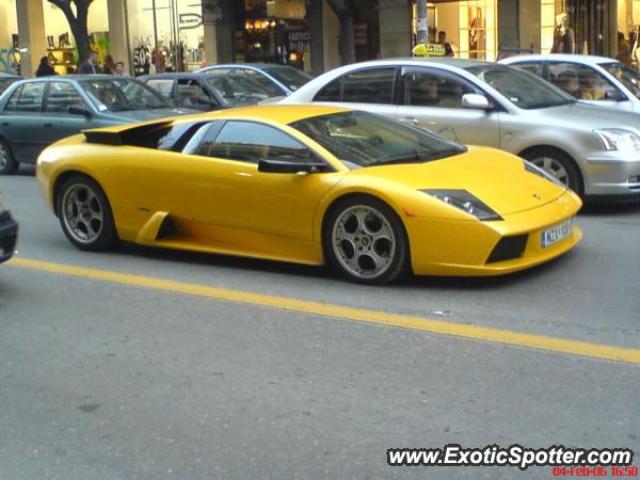 Lamborghini Murcielago spotted in Thessaloniki, Greece