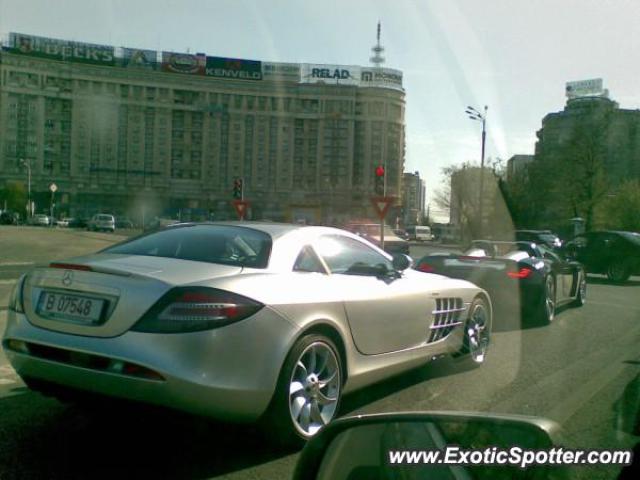 Mercedes SLR spotted in Bucharest, Romania