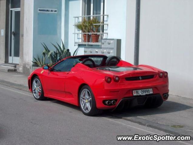 Ferrari F430 spotted in Ascona, Switzerland