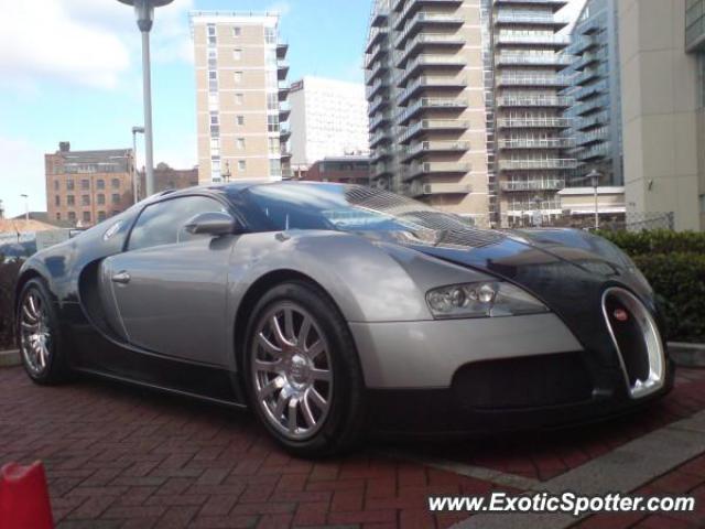 Bugatti Veyron spotted in Manchester, United Kingdom