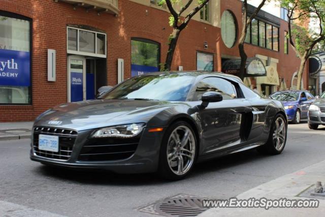 Audi R8 spotted in Toronto, Canada