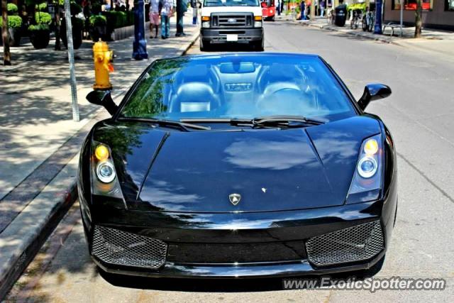 Lamborghini Gallardo spotted in Toronto, Canada