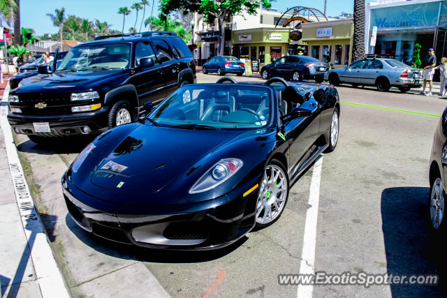 Ferrari F430 spotted in La Jolla, California