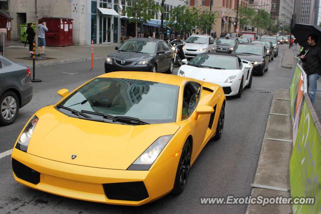 Lamborghini Gallardo spotted in Montreal, Canada