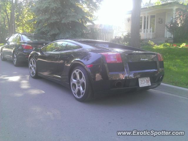 Lamborghini Gallardo spotted in Richmond Hill, Canada