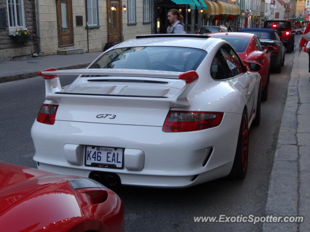 Porsche 911 GT3 spotted in Old Québec, Canada