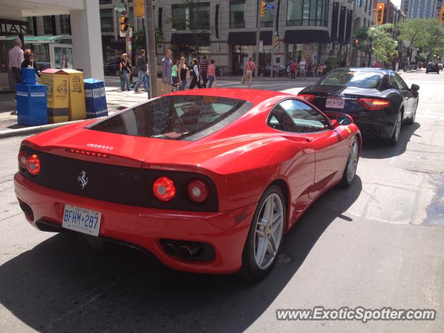 Ferrari 360 Modena spotted in Toronto, Canada