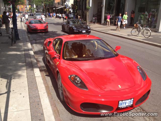 Ferrari 458 Italia spotted in Toronto, Canada