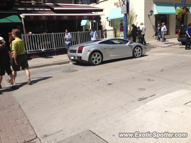 Lamborghini Gallardo spotted in Toronto, Canada